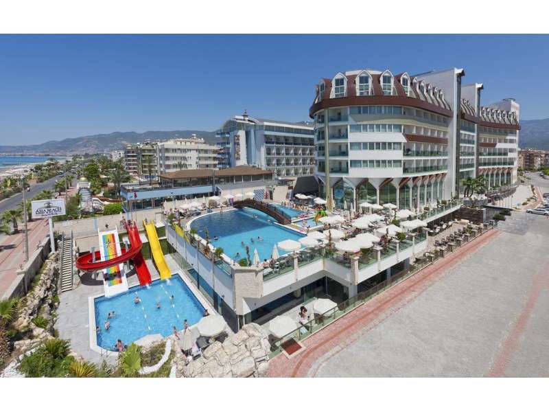 5 * Spa Hotel is located in the heart of Alanya