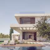  Project consisting of 9 conceptual villas located on a hilly side just on the outskirts of Protaras. This row of terraced, two-floor homes are inspired by their natural surroundings, making use of wood, stone, and fair faced concrete elements to create a  Protaras 4611067 thumb0
