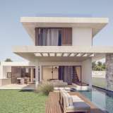  Project consisting of 9 conceptual villas located on a hilly side just on the outskirts of Protaras. This row of terraced, two-floor homes are inspired by their natural surroundings, making use of wood, stone, and fair faced concrete elements to create a  Protaras 4611067 thumb1