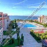  Sea & pool view luxury furnished 2-bedroom apartments for sale in beachfront Prestige Fort Beach 5m. from the beach in Saint Vlas, Bulgaria Sveti Vlas resort 8214647 thumb1