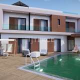  Villas adosadas con piscina privada y jardín en İskele Otuken 8115196 thumb1