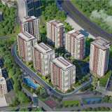  Wohnungen in Komplex mit reichem Landschaftsgarten in İstanbul Eyup 8115594 thumb1
