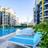 Apartments in Liman, Konyaalti in an elite complex with swimming pool, fitness, sauna, playground Konyaalti 5119827 thumb1