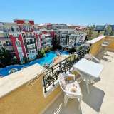  Pool view luxury furnished 1-bedroom penthouse apartment for sale in luxury Messembria Palace 300m from the beach, Sunny beach, Bulgaria Sunny Beach 8102449 thumb0