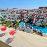  Pool view luxury furnished 1-bedroom penthouse apartment for sale in luxury Messembria Palace 300m from the beach, Sunny beach, Bulgaria Sunny Beach 8102449 thumb2