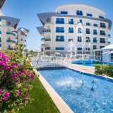  Комплекс апартаментов в Лимане, Коньяалты отельного типа люкс класса с большим бассейном и гарантией аренды Коньяалты 5120141 thumb11
