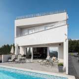  ISTRIA, MEDULIN - beautiful modern villa 300 meters from the sea with a swimming pool, panoramic sea view Medulin 8120643 thumb1