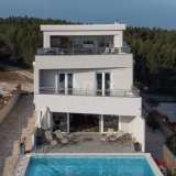  ISTRIA, MEDULIN - beautiful modern villa 300 meters from the sea with a swimming pool, panoramic sea view Medulin 8120643 thumb0