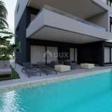  ZADAR, PRIVLAKA - Luxusapartment mit Swimmingpool im Bau, 1. Reihe zum Meer S1 Privlaka 8121563 thumb1