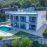  OPATIJA, LOVRAN - newly furnished modern villa 400m2 with swimming pool near Opatija, panoramic sea view Oprič 8121576 thumb1