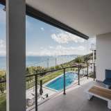  LOVRAN - LIGANJ - Wohnung in einer Villa mit Pool 120m2 + Terrasse 27m2 mit Panoramablick auf das Meer + Umgebung 105m2 Liganj 8122644 thumb9