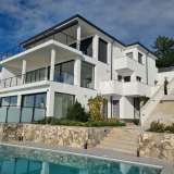  LOVRAN - LIGANJ - Wohnung in einer Villa mit Pool 120m2 + Terrasse 27m2 mit Panoramablick auf das Meer + Umgebung 105m2 Liganj 8122644 thumb27