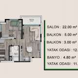  Новые уютные квартиры в комплексе в Мерсине Mezitli 8222771 thumb20