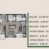  Новые уютные квартиры в комплексе в Мерсине Mezitli 8222771 thumb21