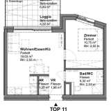  2-Zimmer-Neubau Wohnung 