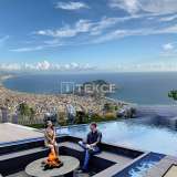  Alanya Tepe'de Panoramik Deniz ve Şehir Manzaralı Şık Villalar Alanya 8128394 thumb10