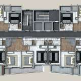  Квартиры с Качественным Дизайном и Видом на Море в Алании, Авсаллар Аланья 8129022 thumb36