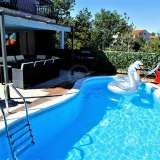 Beautiful house with swimming pool, only 100 m from the sea!  Malinska 8103271 thumb0