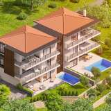  Two-level apartment in a new building with a garden and a swimming pool, only 200 m from the sea! Krk island 8103364 thumb3