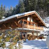  In Les Bois, a highly sought after Chamonix neighbourhood, a 300 m2 chalet (200 m2 of living space), completed in 2015 with panoramic Mont Blanc views.Well presented accommodation comprising 5 bedrooms and 3 bathrooms, one en suite, living roo Chamonix 2730869 thumb0