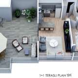  Готовые квартиры в Мерсине, Тедже в комплексе с аквапарком Mezitli 8130903 thumb24