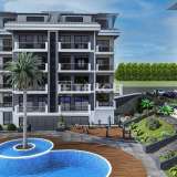  Apartamentos con vistas a la naturaleza con vegetación en Alanya Oba Alanya 8131915 thumb8