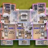  Meerblick-Duplex-Wohnungen mit Villa-Konzept in Alanya Alanya 8131924 thumb19