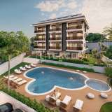  Meerblick-Duplex-Wohnungen mit Villa-Konzept in Alanya Alanya 8131924 thumb4