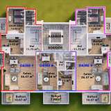  Meerblick-Duplex-Wohnungen mit Villa-Konzept in Alanya Alanya 8131926 thumb19