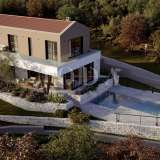  Baugrundstück mit Projekt für Haus mit Pool und Meerblick - Insel Krk Soline 8134366 thumb1