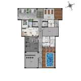  Стильные квартиры в проекте отельного типа в Паялларе, Аланья Аланья 8134387 thumb18