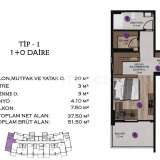  Appartementen in Complex met Rijke Faciliteiten in Mersin Kargıpınarı Erdemli 8134389 thumb6