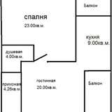  Квартира с 1 спальней в г. Бургас Бургас 34492 thumb27