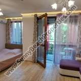  Park view spacious luxury furnished studio / 1-BR apartment open plan with veranda for sale in Cascadas Family Resort, 500m from beach Sunny beach, Bulgaria Sunny Beach 7937113 thumb1