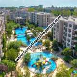 Park view spacious luxury furnished studio / 1-BR apartment open plan with veranda for sale in Cascadas Family Resort, 500m from beach Sunny beach, Bulgaria Sunny Beach 7937113 thumb90