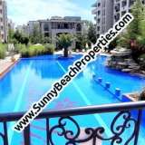  Park view spacious luxury furnished studio / 1-BR apartment open plan with veranda for sale in Cascadas Family Resort, 500m from beach Sunny beach, Bulgaria Sunny Beach 7937113 thumb170