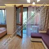  Park view spacious luxury furnished studio / 1-BR apartment open plan with veranda for sale in Cascadas Family Resort, 500m from beach Sunny beach, Bulgaria Sunny Beach 7937113 thumb0