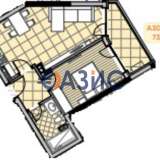  Apartment mit einem Schlafzimmer im neuen Komplex Valencia Lux in erster Linie in Nessebar, 73,17 m², Bulgarien, 160.974 Euro Nessebar 7837677 thumb1