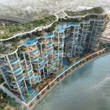  Апартаменты с видом на Бурдж-Халифа и бассейнами в Дубае Аль-Сафа 8138507 thumb0