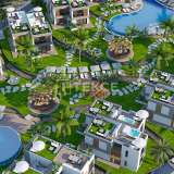  Villas en un complejo seguro con piscina en Girne Kyrenia 8139482 thumb4