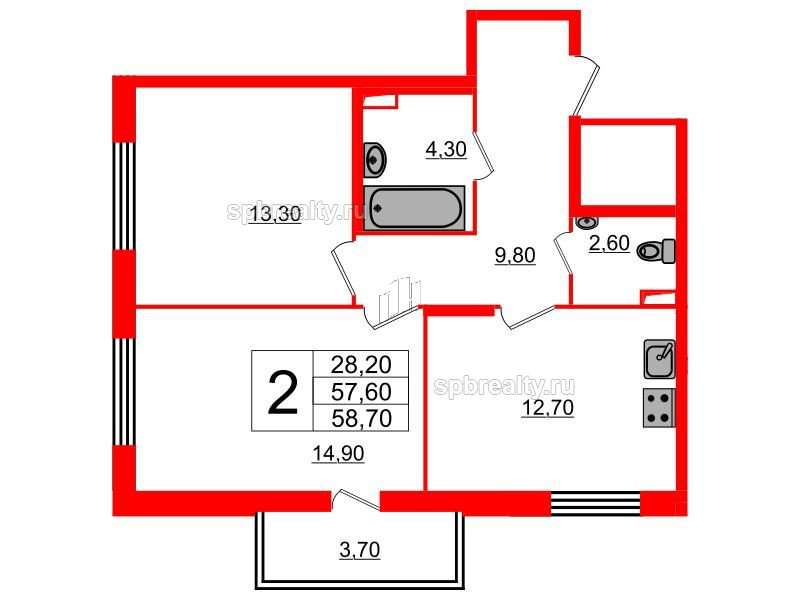 квартиры вторичка метро лесная
