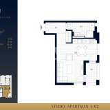  Budva'nın merkezinde inşaat halindeki dairelerin satışı - Bir yatak odası 55m2 Budva 8140177 thumb20