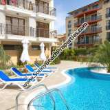 Продаeтся шикарная меблированная трёхкомнатная квартира с видом на бассейн Вилла Валенсия / Villa Valencia 400м. от пляжа, Солнечный берег Болгария  Солнечный берег 7641261 thumb34