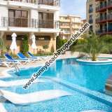  Продаeтся шикарная меблированная трёхкомнатная квартира с видом на бассейн Вилла Валенсия / Villa Valencia 400м. от пляжа, Солнечный берег Болгария  Солнечный берег 7641261 thumb36