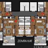  Wohnungen in einem Komplex mit Stadt- und Meerblick in Alanya Kargıcak Alanya 8141799 thumb39
