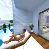  Lägenheter i ett komplex med stads- och havsutsikt i Alanya Kargıcak Alanya 8141799 thumb33