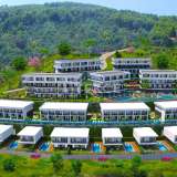  Квартиры с видом на город и море в Аланье, Каргыджак Аланья 8141799 thumb1