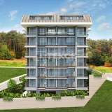  Apartamentos con vistas al mar en un complejo en Alanya Demirtaş Alanya 8141863 thumb0