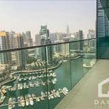  Dacha Real Estate is pleased to offer this 1 bedroom apartment, floor to ceiling windows with panoramic marina and sea views from the living /dining / kitchen area. The kitchen has a contempary feel and is fully fitted with fridge freezer, washing mac Dubai Marina 5342712 thumb0