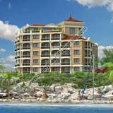  Продаются трехкомнатные квартиры с видом на море в комплексе Санта Мария на берегу моря  Равды, Болгария Равда 643364 thumb0